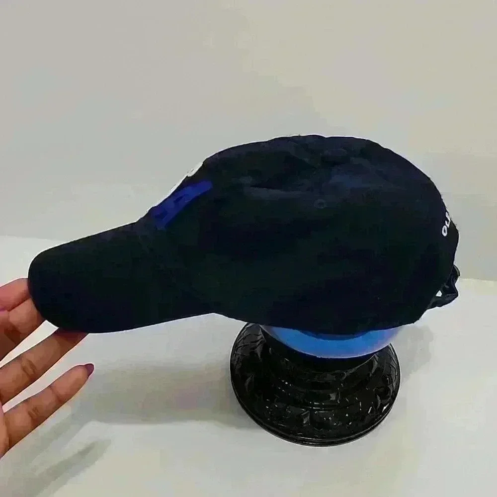 Old Navy USA Baseball Cap Hat Adjustable Strap Navy Red Blue Embroidered OS